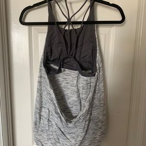 Lululemon Open Back Built in Bra Tank
